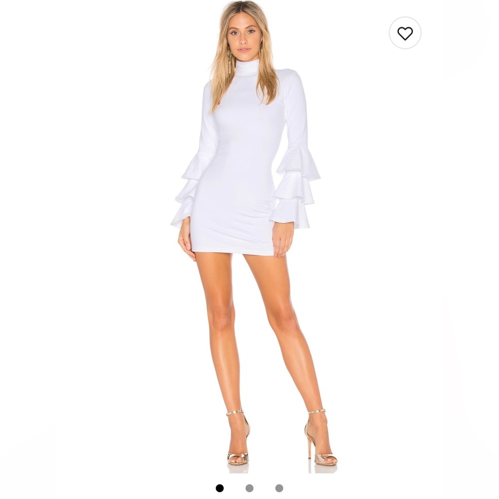 Layered ruffle sleeve dress revolve  by susana Monaco . Like new. Dry cleaned